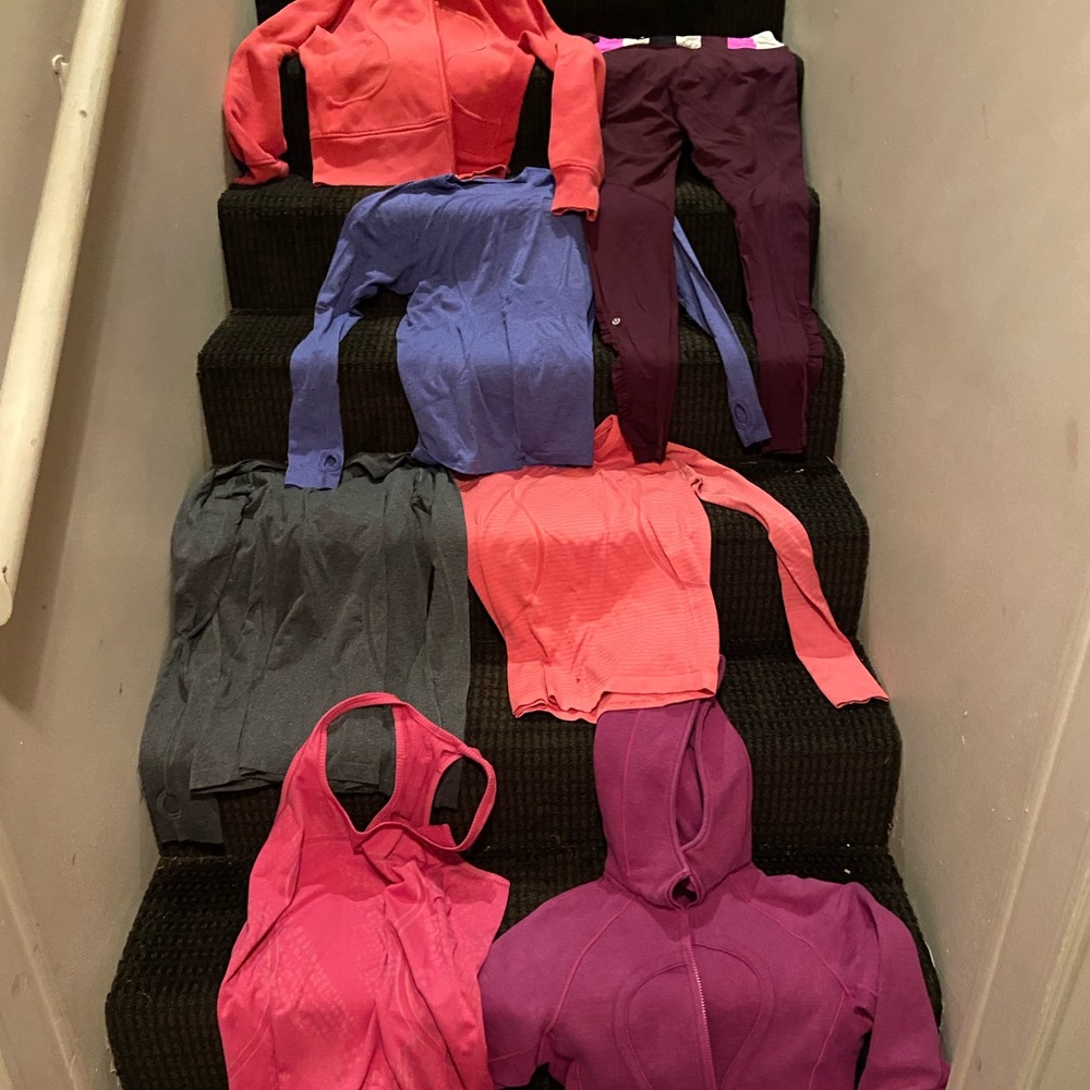 LULULEMON HAUL! Sizes 8 and 10! 7 pieces.